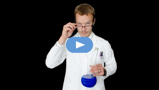 How Authority Wanes: Lack of Knowledge or Incurable Disease? medical practitioner holding a beaker of blue liquid