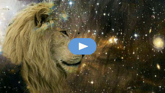 Horoscope Current Week: August 2 - 8, 2021 lion's face looking out at the stars