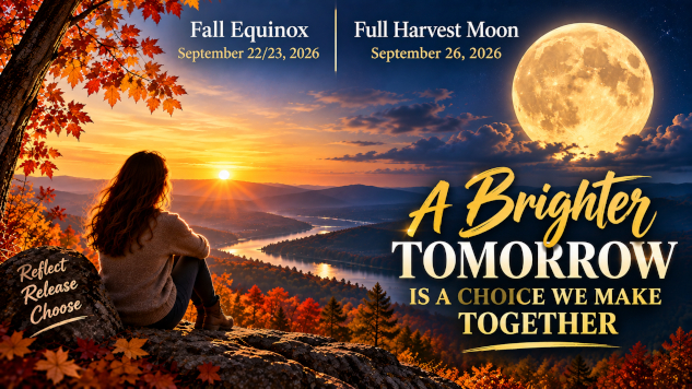 Fall Equinox and Full Moon - September 2026