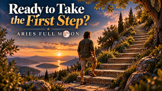 aries full moon - taklng the first step