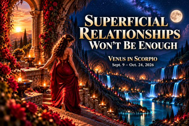 Superficial Relationships Won't Be Enough: Venus in Scorpio