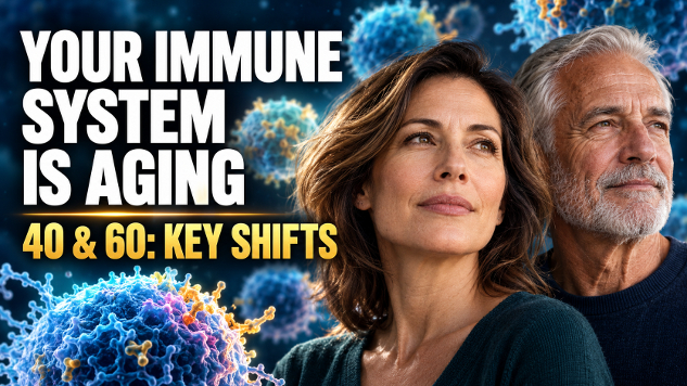 How Your Immune System Changes Around 40 and After 60